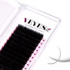 Picture of VEYES INC Eyelash Extension Supplies Cashmere Volume Lash Extensions Tray 0.05 CC Curl 10mm, Premium Individual Lashes Soft Matte Black Salon Use.