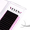 Picture of VEYES INC Eyelash Extension Supplies Cashmere Volume Lash Extensions Tray 0.03 D Curl 10mm, Premium Individual Lashes Soft Matte Black Salon Use.