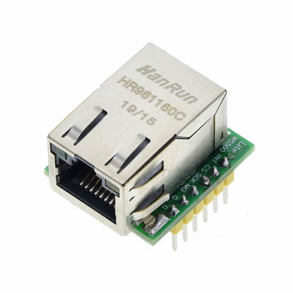 Picture of HiLetgo W5500 SPI to LAN Ethernet Network Module TCP IP STM32 Interface 3.3V 5V for Arduino WIZ820io RC5