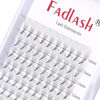 Picture of Volume Lash Extensions 6D 0.07 Lash Fans D Curl Mixed Tray 8-14mm FADLASH Premade Volume Eyelash Extensions Pointed Base Middle Stem Lash Extension Supplies (6D-0.07-D, Mix 8-14mm)