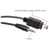 Picture of LGSHOP Shutter Connecting Cable Cord 2.5mm - N10/DC2 Camera Connecting Plug for Nikon D3100 D3200 D3300 D5000 D5100 D5200 D5300 D5500 D90 D7000 D7100 D7200 D600 D610 D750 Replace Nikon MC-DC2