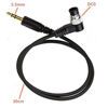 Picture of GFSHOP 3.5mm Off Camera Shutter Connecting Cable Cord 3.5mm-DC0 Camera Connecting Plug for Nikon Cameras with Pixel Shutter Remote Control TW283-Series