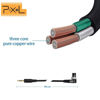 Picture of GFSHOP 3.5mm Off Camera Shutter Connecting Cable Cord 3.5mm-DC0 Camera Connecting Plug for Nikon Cameras with Pixel Shutter Remote Control TW283-Series