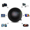 Picture of Ciglow Lightweight Mini Portable Travel 3.5mm Loud Speaker Built-in Battery for Mobile Phone MP3 PC (Black)