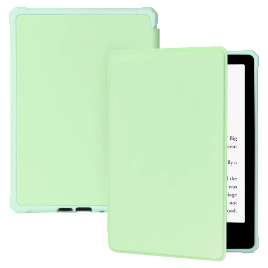 GetUSCart- COO Case for 6.8 Kindle Paperwhite (11th Generation 2021  Release), All-New PU Leather Smart Cover for Kindle Paperwhite & Kindle  Paperwhite Signature Edition with with Auto Sleep/Wake (Green)