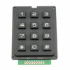 Picture of Tegg 1PC 3x4 Keypad MCU Board Matrix Array Switch Tactile Keypad 12 Button Phone-Style Matrix Keypad for Arduino Raspberry Pi