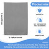 Picture of 12 Pieces Korean Body Scrub Exfoliating Cloth Italy Towel Korean Style Exfoliating Mitt Korean Style Scrubbing Cloth Bath Body Exfoliating Scrub Towel (White, Black, Gray, Small)