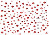 Picture of Bymitel 7200 Pieces 6 Mixed Sizes Glue Fix on  Glass Rhinestones Round Crystal Gems Flatback for DIY Jewelry Making with one Picking Pen (6-Sizes 7200PCS, Siam)