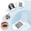 Picture of Lash Clusters 84 Pcs Cluster Lashes Eyelash Clusters DIY Cluster Eyelash Extensions Individual Lashes Thin Band & Soft(Gale,C-8-16mix)