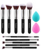 Picture of BEAKEY Soft Make up Brushes, Gentle on Skin, Effective Application - 12Pcs Premium Makeup Brush Set, Makeup Brushes, Contour Brushes, with 2Pcs Blender Sponges (Packaging May Vary)