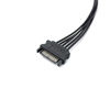 Picture of pingping 15 PIN Sata Power Splitter(2Packs), 15 Pin Sata to 5 Sata Power Splitter Adapter Cable- 21 Inches