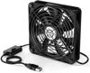 Picture of ELUTENG 120mm Fan with 3 Speed 5V USB Powered 120mm Case Fan 1500PRM Gaming PC Fan Portable Cooling Fan Suitable for Tablet TV Receiver Router DVR Play Station Xbox Computer and More