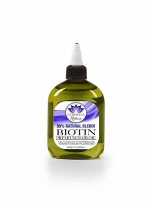 Picture of Ethereal Nature 99% Natural Hair Oil Blend, Biotin, Clear, 7.10 Fl Oz