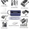 Picture of HESTECH Cord Organizer Travel Bag Electronic Organizer Travel Case Tech Organizer Pouch for Charging Data Cable,Charger,Phone,Power Bank,Mouse,USB Flash Drive,Earphone Accessories,Navy Blue