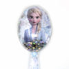 Picture of Frozen 2 Girls Snowflake Confetti Hair Brush, Silver