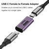 Picture of AreMe 240W USB C Adapter (2 Pack), USB Type C Female to Female 40Gbps Coupler Connector for Thunderbolt, Switch, MacBook, Laptop, Tablet, Phone