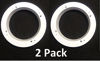 Picture of 2 Pack White Plastic 1" Depth Ring Adapter Spacer for 5.25"- 6" Car Speaker USA