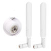 Picture of CORONIR Dual Band WiFi Antenna 2.4GHz 5GHz 5.8GHz 9dBi MIMO RP-SMA Male Antenna for WiFi Router Wireless Network Card USB Adapter Security IP Camera Video Surveillance Monitor-2Pack White