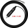 Picture of Radar Straight Power Cord Compatible with Uniden R3 R7 R1 Radar Detector, for Passport 9500i 7500S 8500 7500 6800, Valentine One Radar Detector, Radar Passport 8500 X50 (3.5m/11.5ft)