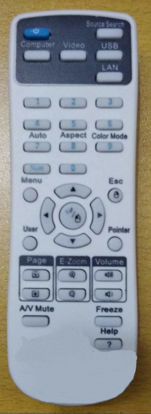 Picture of World of Remote Controls Replacement Remote Control Fit for EPSON Projector BrightLink 575Wi 585Wi 595Wi VS230 VS330 EX3220 EX5220 EX5230 EX6220 EX7220 PowerLite