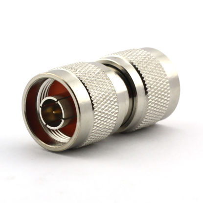 Picture of Maxmoral 2PCS N Male to UHF Male PL-259 PL259 Connector RF Coax Coaxial Adapter