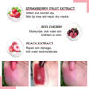 Picture of evpct 3Pcs Peach Strawberry Black Red Cherry Tinted Lip Balms PH Lip Color Changing Lipstick Stain Set Queen for Women Girls Korean Mood Long Lasting Color Change Light Pink Lipstick Lip Tint Gloss