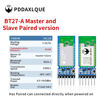 Picture of A Pair of DX-BT27-A Bluetooth Module Long Range Up to 420m BLE 5.1 Wireless Bluetooth TF Transceiver Module for Arduino Compatible with Android/iOS, Including Master and Slave