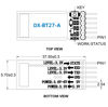 Picture of A Pair of DX-BT27-A Bluetooth Module Long Range Up to 420m BLE 5.1 Wireless Bluetooth TF Transceiver Module for Arduino Compatible with Android/iOS, Including Master and Slave