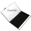 Picture of 6 Slots Aluminum Memory Card Storage Box Sd Card Case Holder Carrying Case for Sandisk/Kingston/Transcend/Samsung/iPhone Sd Micro Sd T-Flash Card [Siver Color]