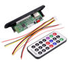 Picture of Bluetooth MP3 Decoding Board Module,ABCmall Auto Car USB MP3 WMA FM AUX Decoder Board, Support FM Radio USB TF AUX Remote Display,7-12V Digital LED MP3 Player Accessories