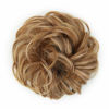 Picture of MORICA 1PCS Messy Hair Bun Hair Scrunchies Extension Curly Wavy Messy Synthetic Chignon for women Updo Hairpiece (Light Golden Brown & Pale Golden Blonde)