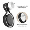 Picture of HomeMount Wall Mount for Google Home Mini and Google Nest Mini (2nd Gen),Space-Saving Outlet Holder Accessories for Google Mini Voice Assistant (Black)