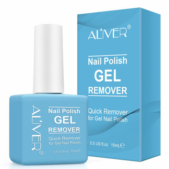 Picture of Gel Nail Polish Remover for Nails in 3-5 Minutes, Easily & Quickly Remove Gel, No Need for Foil, Soaking or Wrapping, Protect Your Nails-15 ml