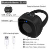 Picture of Bluetooth Remote Control for TIK Tok Page Turner, Wireless Scrolling Ring for TikTok, iPhone, iPad, Cell Phone, iOS, Android, Clicker Selfie Button Camera Shutter Fingertip Video Recording - Black