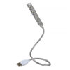 Picture of Daffodil USB LED Light - 8 Super Bright LED Reading Lamp - No Batteries Needed - PC & Mac Compatible (ULT05 Silver)