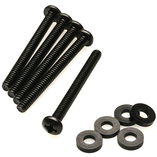 Picture of CRJ 6-32 UNC Extra Long 1-1/2" (37mm) Computer Radiator Fan Screws Set for 25mm and 30mm Fans - 20 Screws and 20 Washers