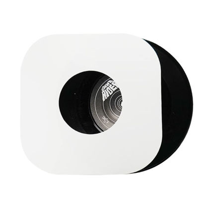 Picture of 7 Inches Vinyl Record Inner Paper Sleeves - 100g Anti-StaticWhite Kraft PaperPremium Acid Free Protection Covers for 7'' LP Record Vinyl - 20 Pack