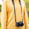 Picture of Soft Mirrorless Camera Shoulder Neck Strap for Sony A6700 A6600 A6500 A6400 A6300 A6100 A6000 ZV-E10 ZV-E1 A7RV A7IV A7SIII A7C Canon EOS M50 M6 Mark II Nikon Z30 Z50 Fuji X-T5 X-S10 Panasonic GX85