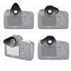 Picture of JJC Eyecup Eye Cup Eyepiece Viewfinder for Canon EOS 1DX Mark II / 1DX / 1Ds Mark III / 1D Mark IV III / 5D Mark IV / 5D Mark III / 5DM4 / 5DM3 / 5DS / 5DSR / 7D Mark II / 7D Replaces Canon Eyecup Eg