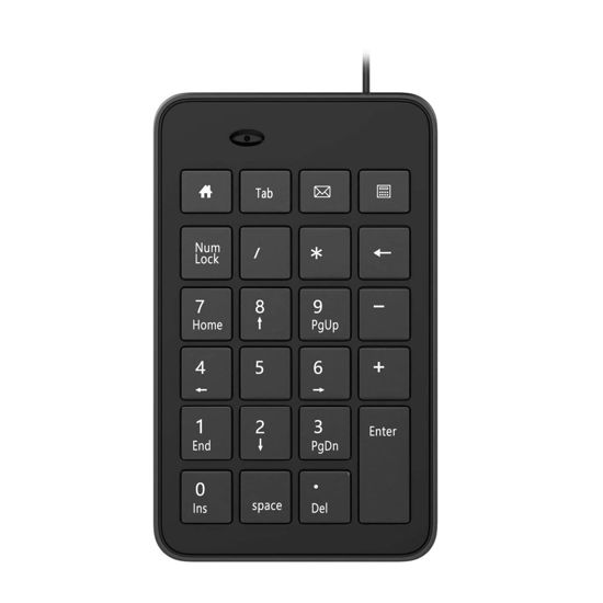 Picture of Wired Numeric Keypad USB Number Pad Numpad 23 Key Number Keypad Mini Keyboard Counting Tax Necessories Laptop PC Computer Notebook MacBook Computer Accessories