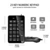 Picture of Wired Numeric Keypad USB Number Pad Numpad 23 Key Number Keypad Mini Keyboard Counting Tax Necessories Laptop PC Computer Notebook MacBook Computer Accessories