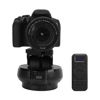 Picture of Motorized Pan Tilt Head, 100m Wireless Control, 360 Degree Wireless Rotation, Tilt ±35 Degree, 9 Gears Adjustable Speed, Panoramic Tripod Head for Smartphones, Camera