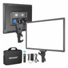 Picture of Neewer NL288 LED Video Light with 2.4G Remote, 45W 4800Lux 3200K-5600K CRI 97+ Dimmable Bi-Color 18" Soft Light Panel for Photography YouTube Live Stream Game Zoom Meeting(Battery Not Included)