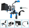 Picture of Morros DSLR Rig Movie Kit Shoulder Mount Rig with Follow Focus and Matte Box and Top Handle for All DSLR Cameras and Video Camcorders