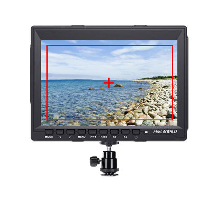 Picture of FEELWORLD FW759 7" IPS Ultra-Thin Design 1280x800 HDMI HD On-Camera Field Monitor with Peaking Focus with Sunshade