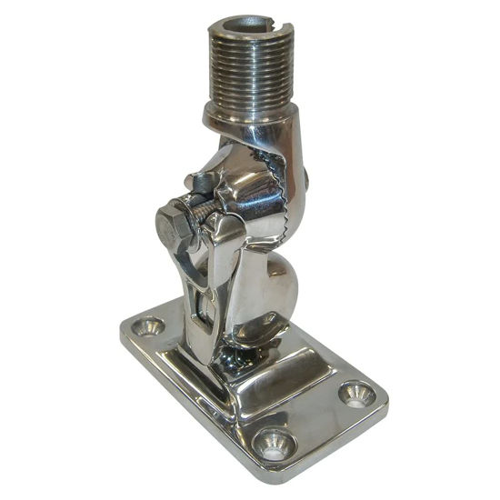 Picture of Glomex US Ant. Mount, SS Ratchet, w/Feed-Thru