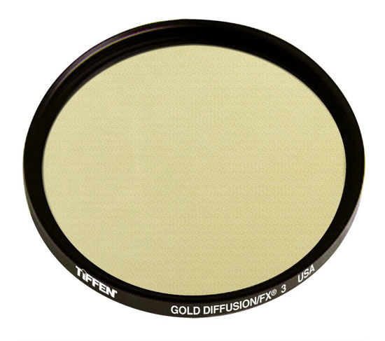 Picture of Tiffen 77GDFX3 77mm Gold Diffusion 3 Filter