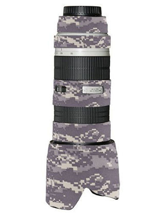 Picture of LensCoat Lens Cover for Canon 70-200 f/2.8 no IS camouflage neoprene camera lens protection (Digital Camo)