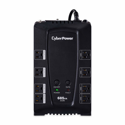 Picture of CyberPower CP685AVRG AVR UPS System, 685VA/390W, 8 Outlets, Compact