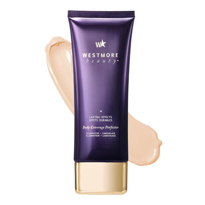 Picture of Westmore Beauty Body Coverage Perfector 7 Oz/ 210ml (Light Radiance) - Waterproof Leg And Body Makeup For Tattoo Cover Up And More - The Best Tattoo Cover Up Leg Makeup